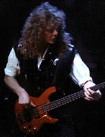 Neil Murray during his stint with Japanese rockers Vow Wow.